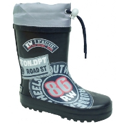 Kinder-Gummistiefel Jeroen gef�ttert Gr. 34