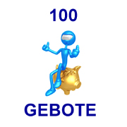 100 Bids Gutschein